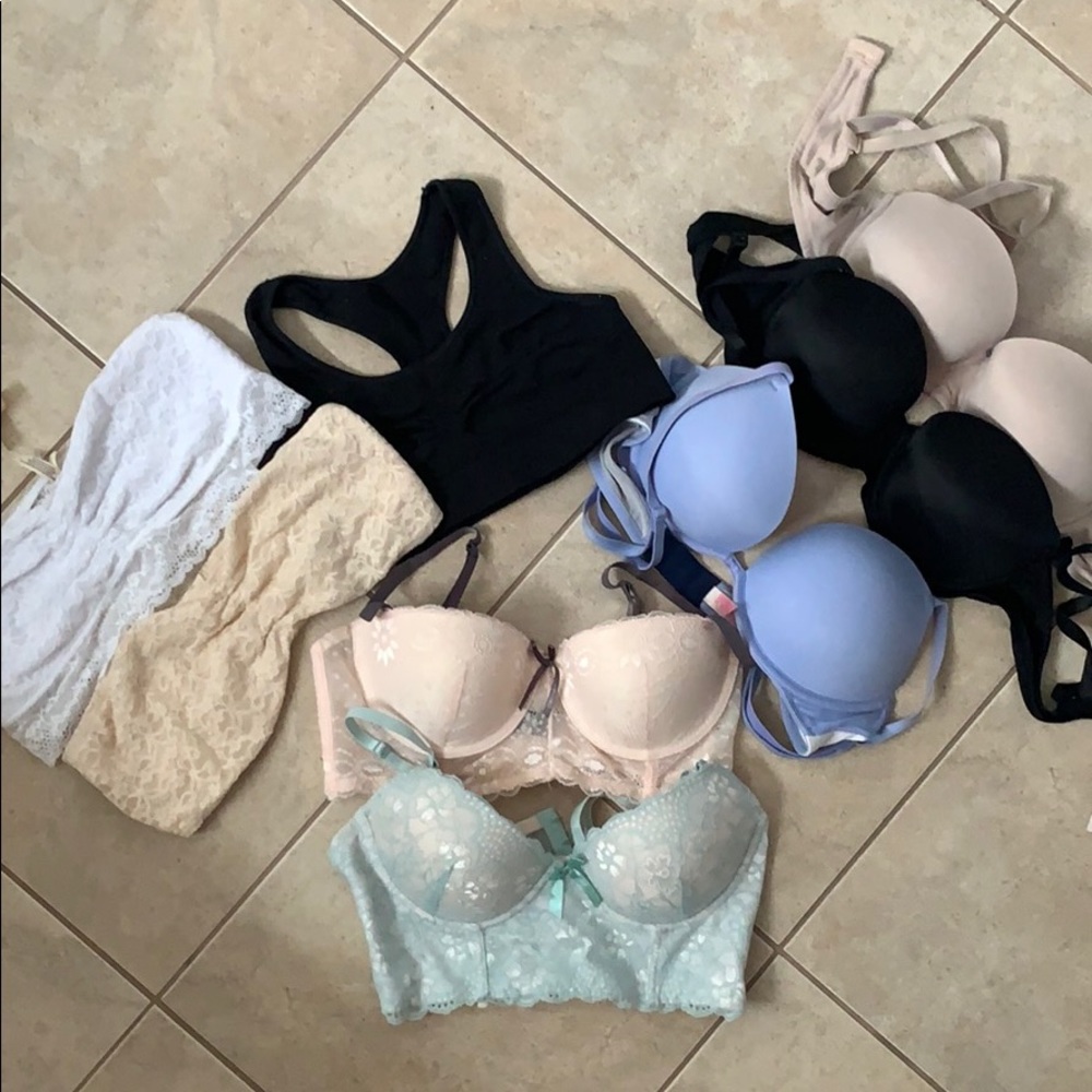 Huge bundle of bras: Victoria’s Secret PINK Aerie